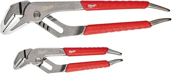 Milwaukee 48-22-6330 6" and 10" Straight Jaw Pliers - Pack of 2