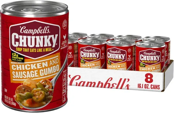 Campbell's Chunky Chicken & Sausage Gumbo Soup