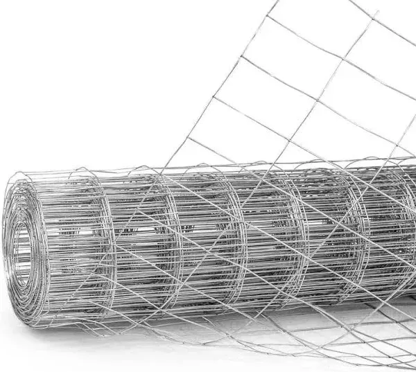 Fencer Wire 5 ft. x 50 ft. 14-Gauge Welded Wire Fence with Mesh 2 in.