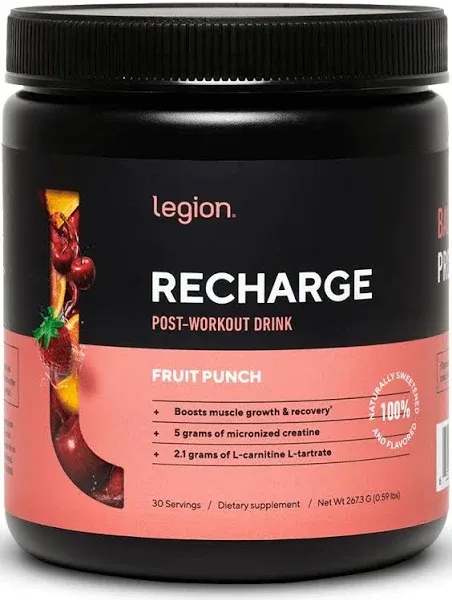 Recharge Post Workout Supplement - All Natural Muscle Builder &amp; Recovery Drin...