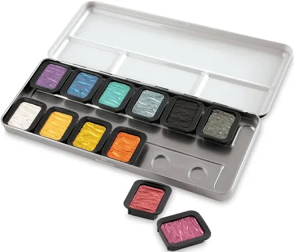 Finetec Pearlescent Rainbow Watercolor Set