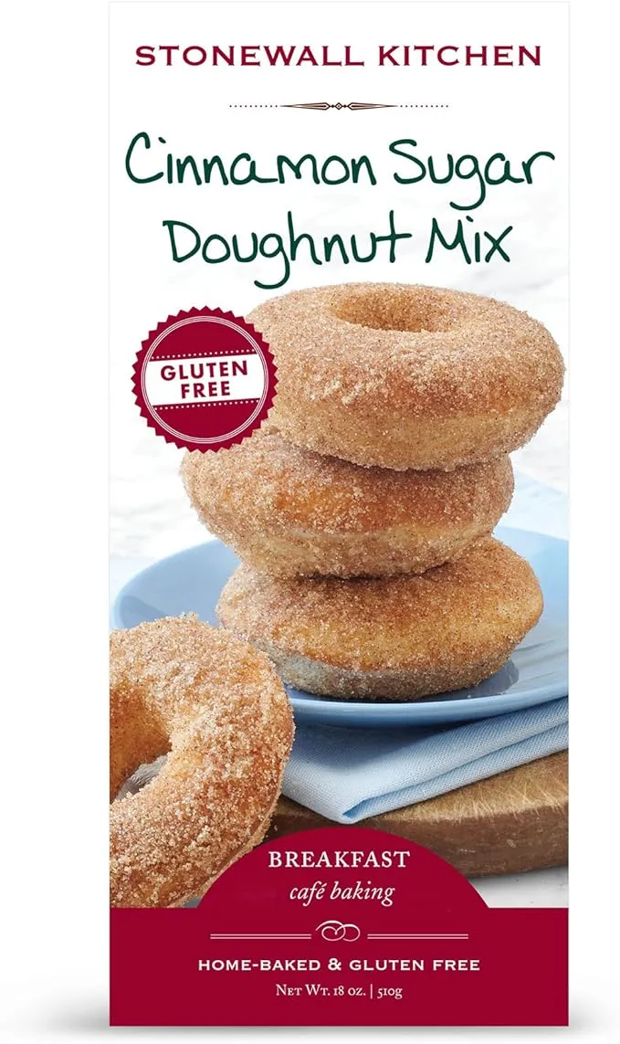 Stonewall Kitchen Gluten Free Cinnamon Sugar Doughnut Mix 18oz