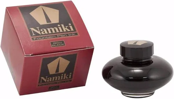 PILOT Namiki Standard Fountain Pen Ink, Black, 60ml Bottle (69200)