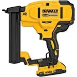 DeWalt DCN681D1 20V Max XR 18 Gauge Narrow Crown Stapler Kit