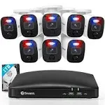 Swann 1080p Video 8 Channel DVR Security Camera System 8 Cameras 1TB HDD