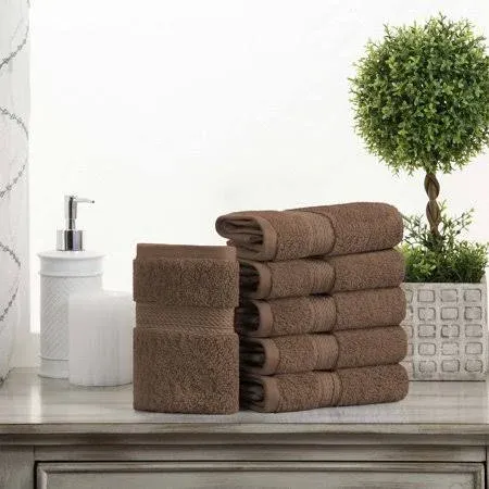 Superior Egyptian Cotton 6-Piece Face Towel Set