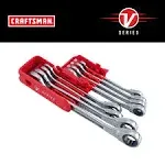 CRAFTSMAN V-SERIES Combination Ratchet Wrench Set, MM, 8 Piece (CMMT87375V)