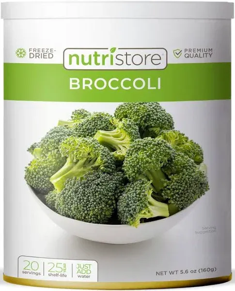 Nutristore Freeze Dried Broccoli