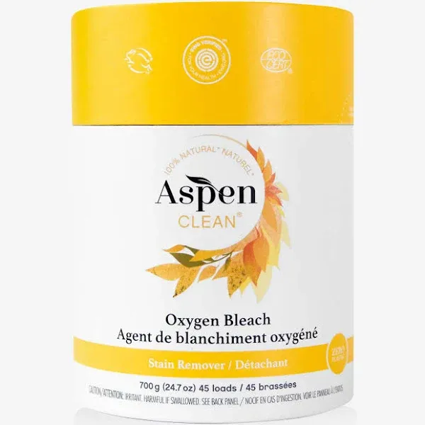 AspenClean Unscented Oxygen Bleach Powder Stain Remover