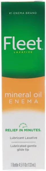 Fleet Mineral Oil Enema, Latex Free - 4.5 fl oz