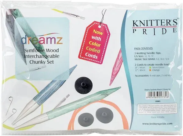 Knitter's Pride KP200603 Dreamz Chunky Interchangeable Needles Set