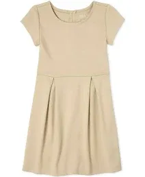 Girls Ponte Knit Everyday Dress - Sandy