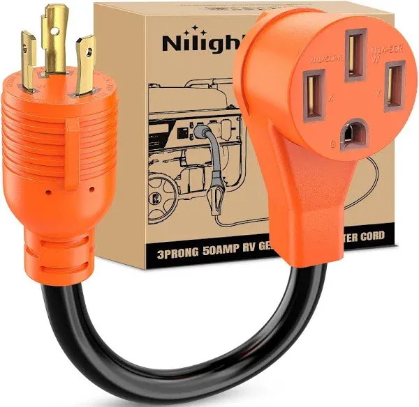 Nilight RV Generator Adapter Cord