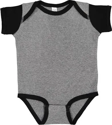 Rabbit Skins Infant Baby Rib Bodysuit