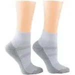 Quarter Socks | Dr Motion Compression Socks | Solid Half-Cushion ( 2 P