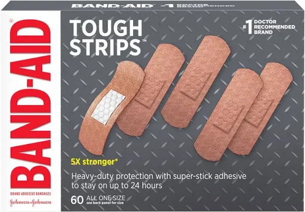 Band-Aid Tough Strips Adhesive Bandages