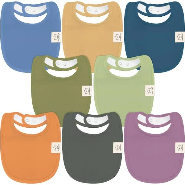 KeaBabies 8-Pack Baby Drool Bibs