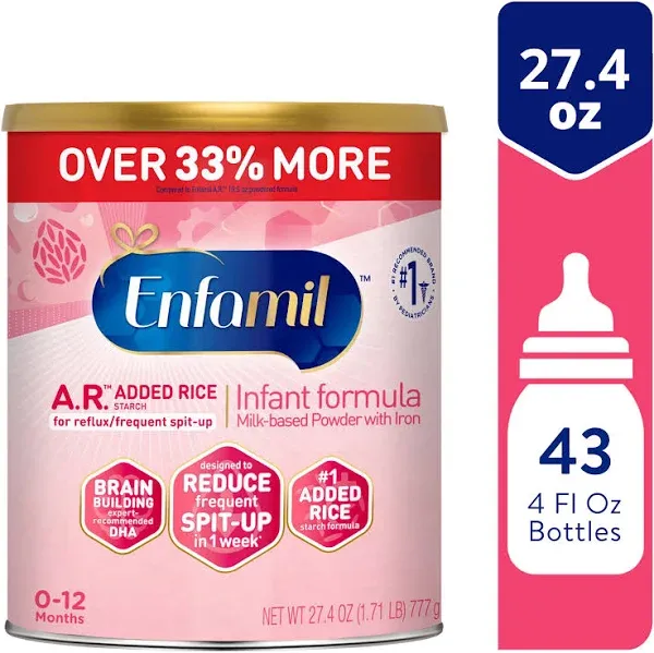 Enfamil A.R. Baby Formula Powder