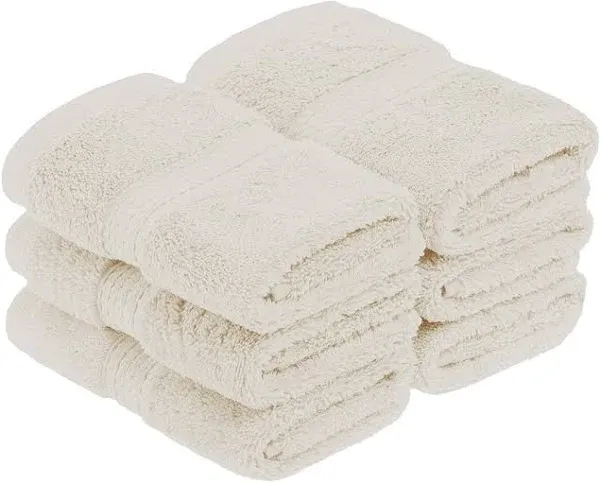 Superior Egyptian Cotton 6-Piece Face Towel Set