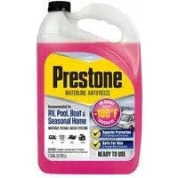 Prestone Waterline Antifreeze 1 GAL For RV Pool Boat Home Anti-Burst Protection