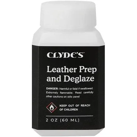 Clyde's Preparer and Deglazer (For Non-absorbent Leather)