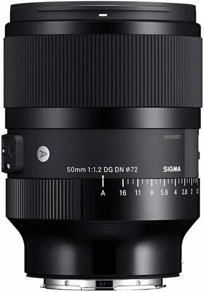 Sigma 50mm f/1.2 DG DN Art Lens