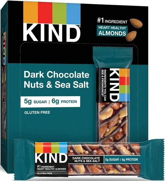 Kind Bars, Dark Chocolate Nuts Sea Salt