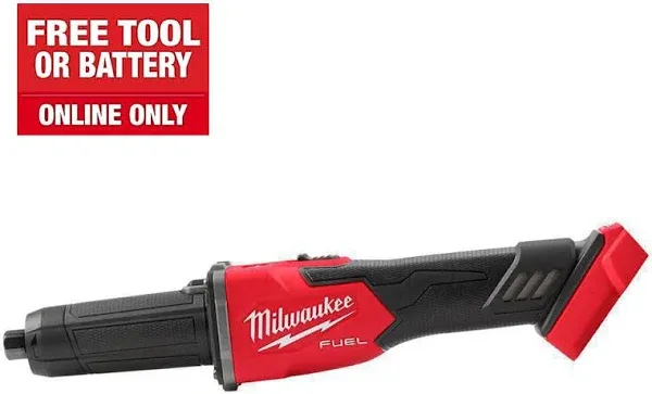 Milwaukee 2939-20 M18 FUEL Braking Die Grinder, Slide Switch