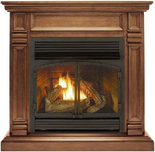 Duluth Forge Dual Fuel Ventless Gas Fireplace DFS-400R-2AW