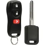 Car Key Fob Keyless Entry Remote with Ignition fits n-u15-3btn 46-key 