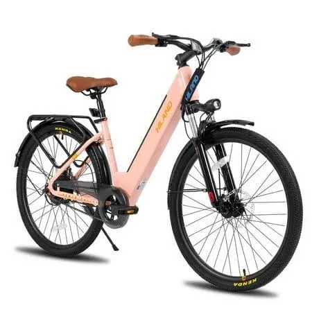 Hiland Electric Bike for Adults with 500W Motor, 26 inch Men Women Commuter ...