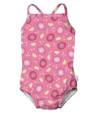 Eco Swimsuit with Built-in Reusable Absorbent Swim Diaper