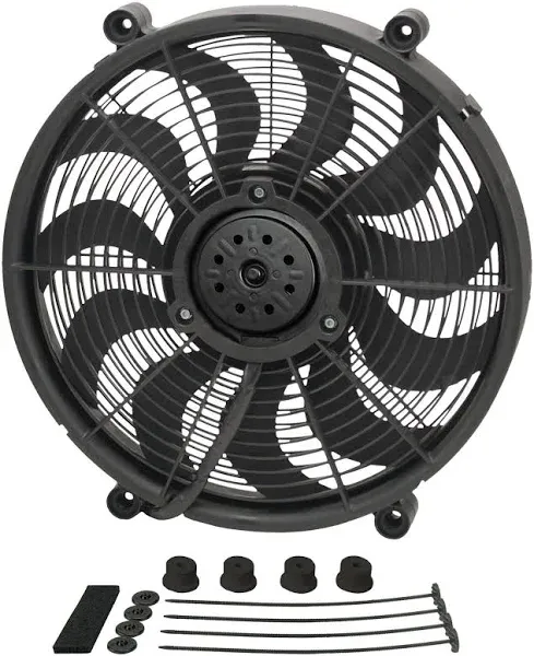 Derale Performance High Output Single RAD Fan 18217