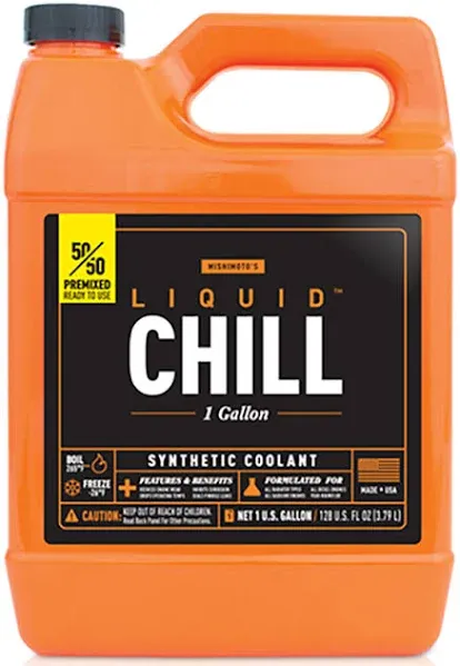 Mishimoto MMRA-LC-5050F Mishimoto Liquid Chill Synthetic Engine Coolant, Premixe