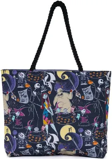 Disney Nightmare Before Christmas Jack Skellington Lightweight Tote