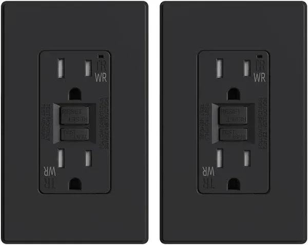 ELEGRP 15 Amp Self-Test GFCI Outlet