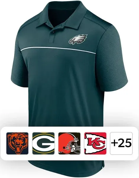 Philadelphia Eagles NFL Polo Shirt Mens XL