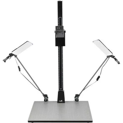 Impact Pro Copy Stand with Dual LED Panel Light Kit