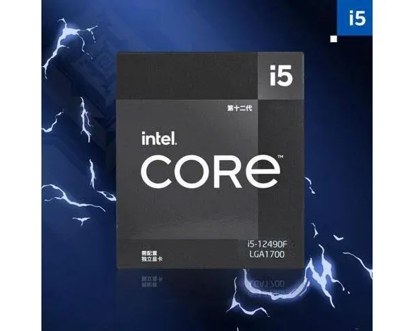 Intel Core i5-12490F Desktop Processor 6 Cores up to 4.6 GHz Turbo LGA 1700 65W