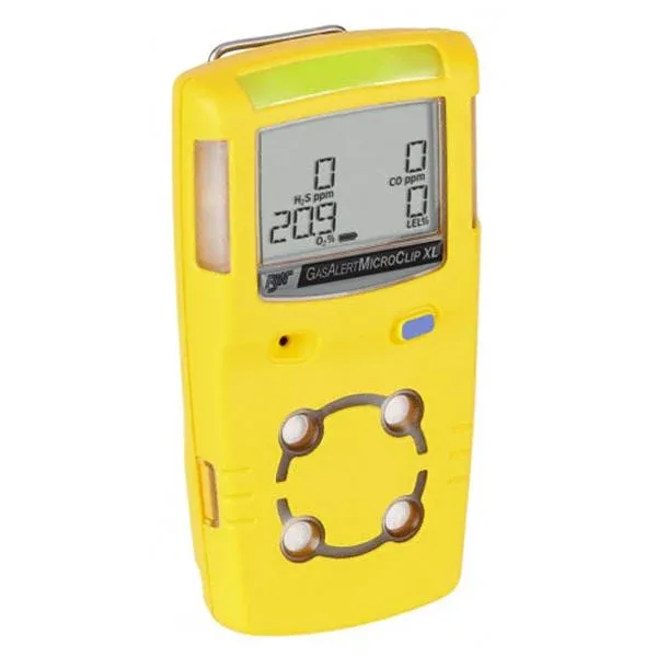 Gas Alert MicroClipXL BW Technologies Multigas Gas Dectector Monitor Calibrated