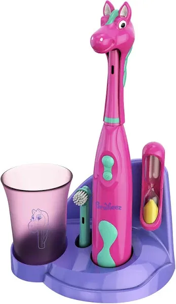 Brusheez Kids Electric Toothbrush Set Sparkle the Unircorn Ages 3+ NEW