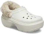 Crocs Off-White Stomp Lined Clogs