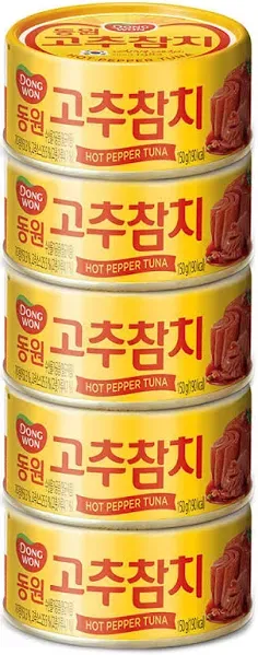 Dongwon Tuna Can Hot Pepper Sauce