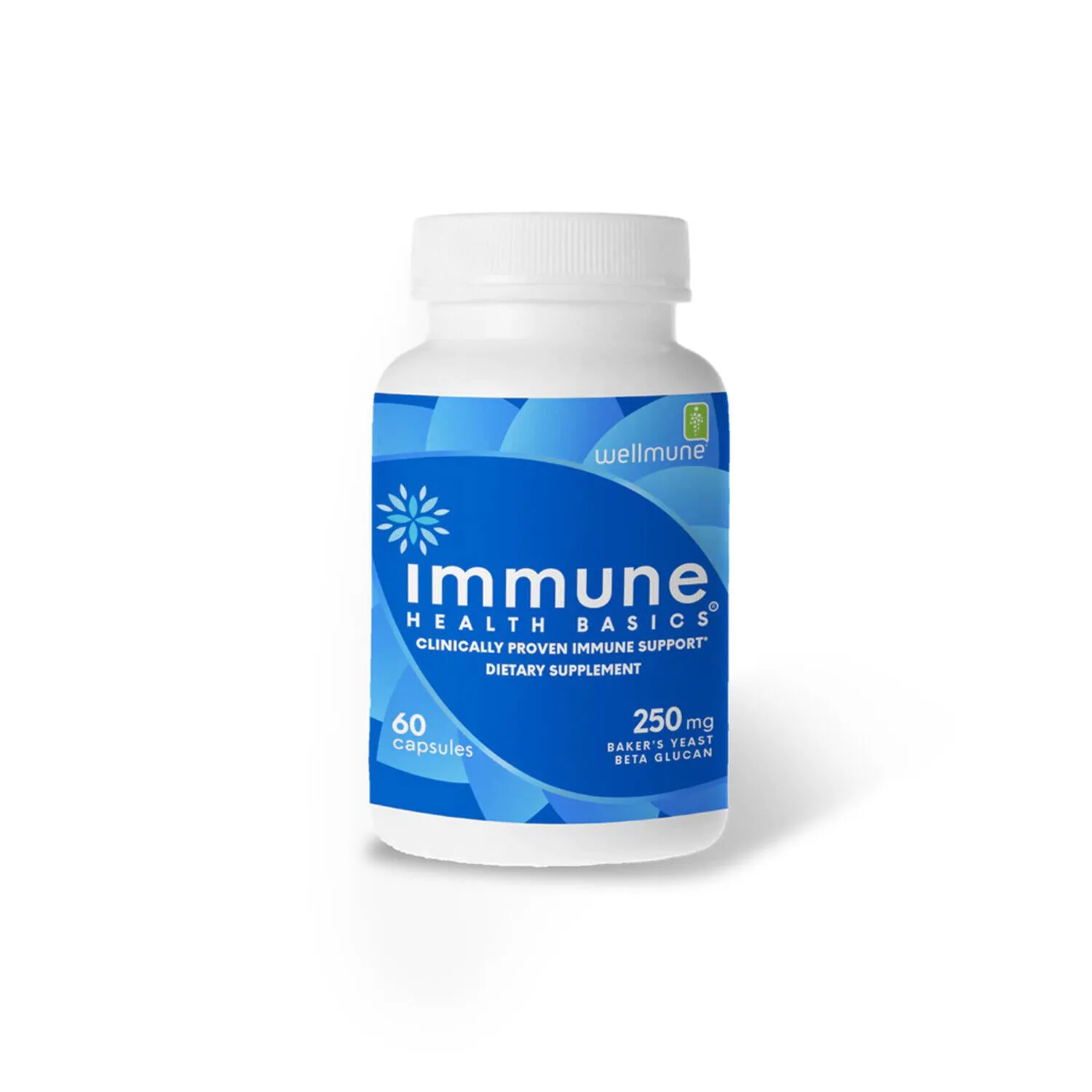 Ultra Strength Immunity - Clinically Proven Immune Support - Wellmune Highly Purified Beta Glucan - Gluten-Free, Non-allergenic, Non-GMO and Vegan Capsules - 60 Capsules, 500 mg