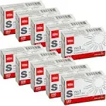 Office Depot Brand Paper Clips, No. 1 Regular, Silver, 100 Clips per Box, Pack of 10 Boxes