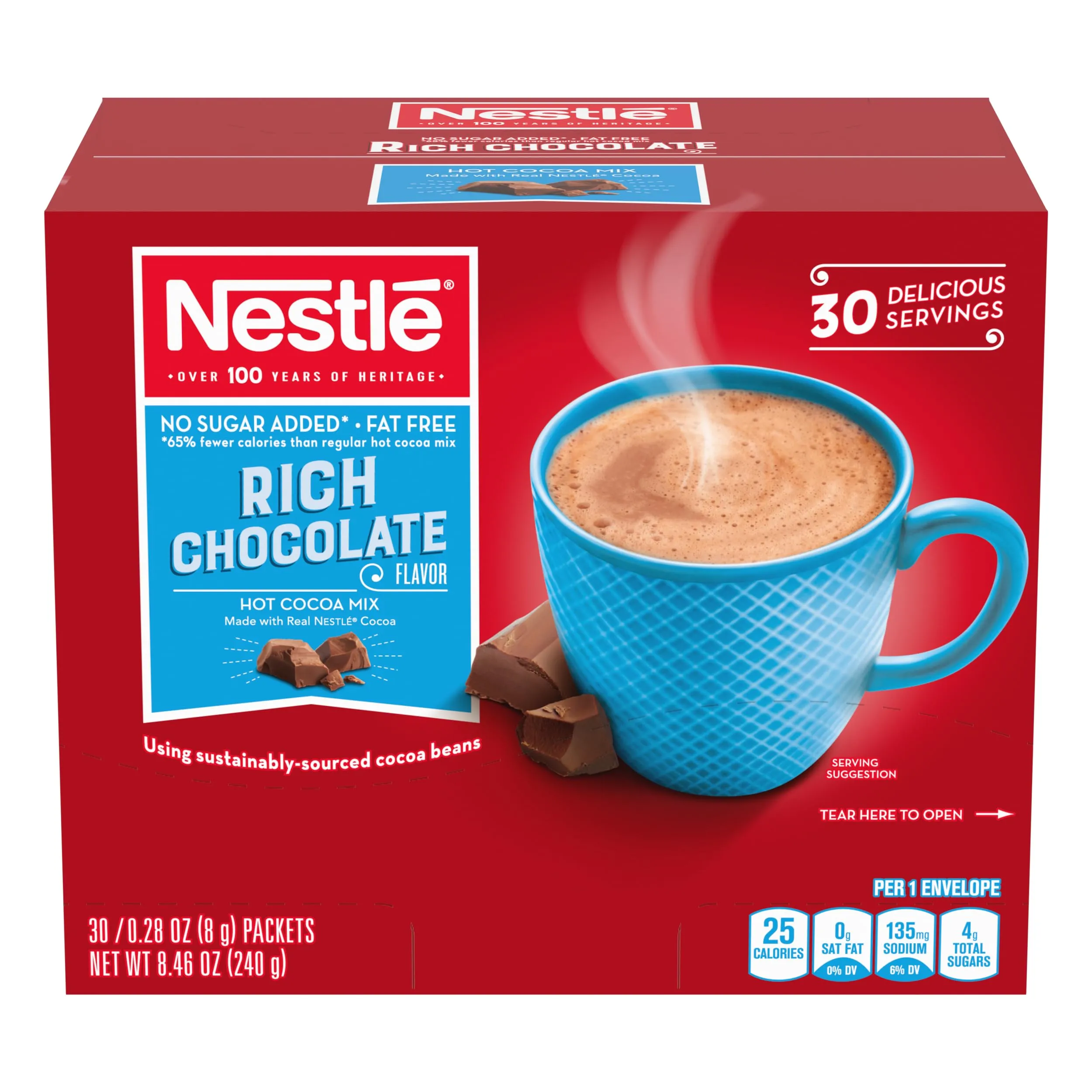 Nestle Hot Cocoa Mix Rich Milk Chocolate - 8 ct