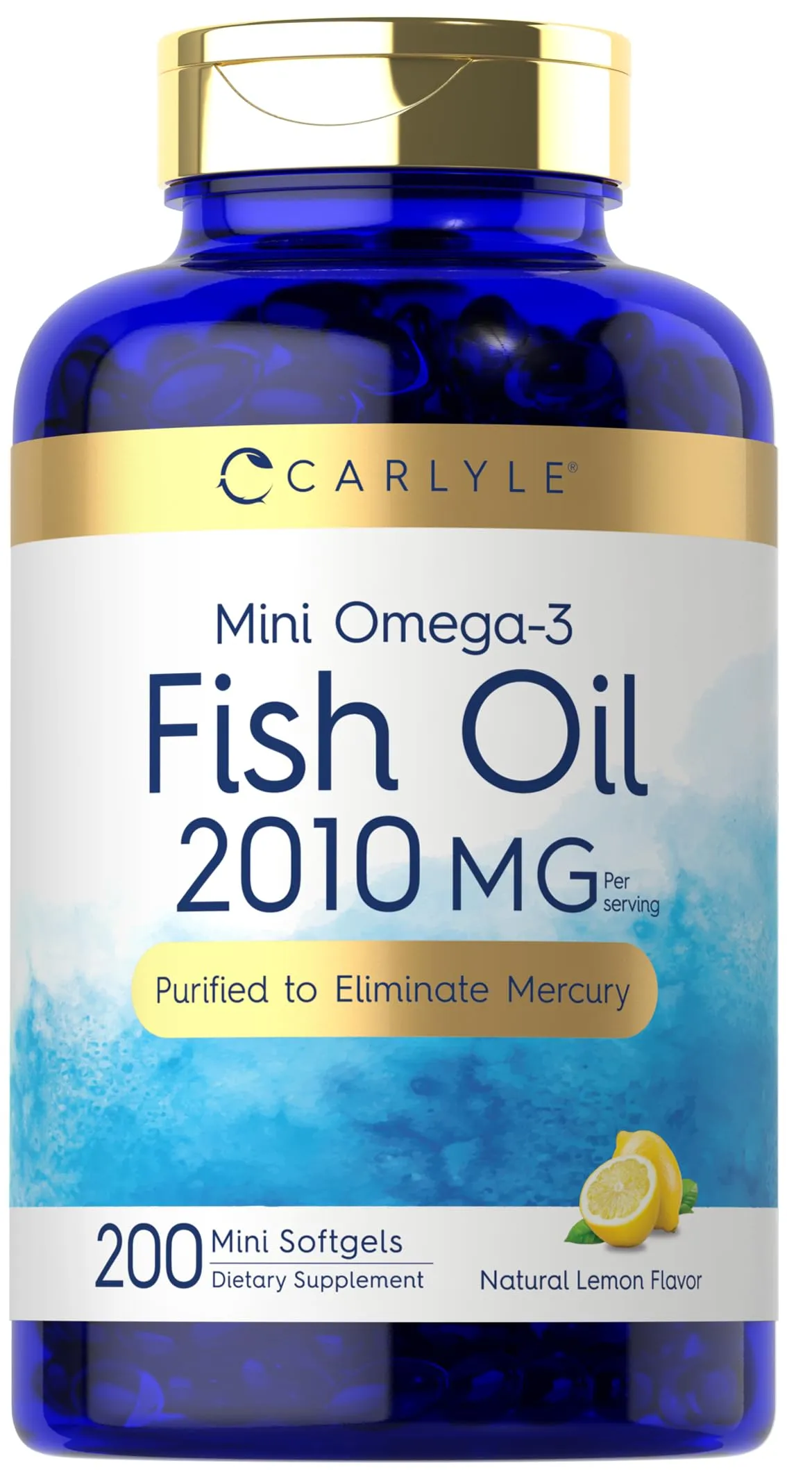 Carlyle Mini Omega 3 Fish Oil Softgels