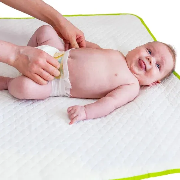 BABY LOOVI Portable Changing Pad Waterproof Baby Changing Mat Large Size 25.5”x31.5”