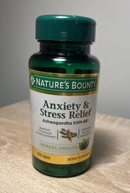 Nature's Bounty Anxiety & Stress Relief Tablets