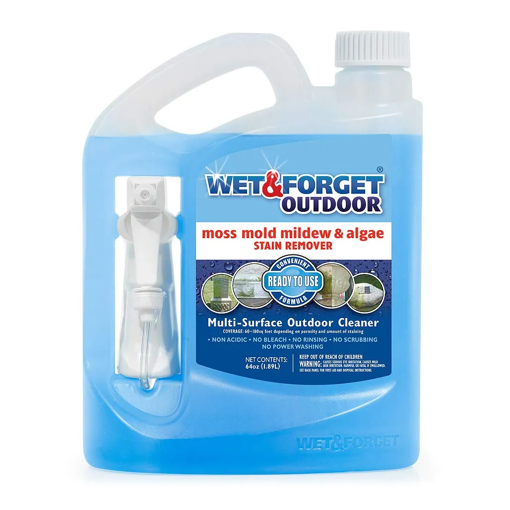 Wet & Forget Moss, Mold, Mildew, & Algae Stain Remover